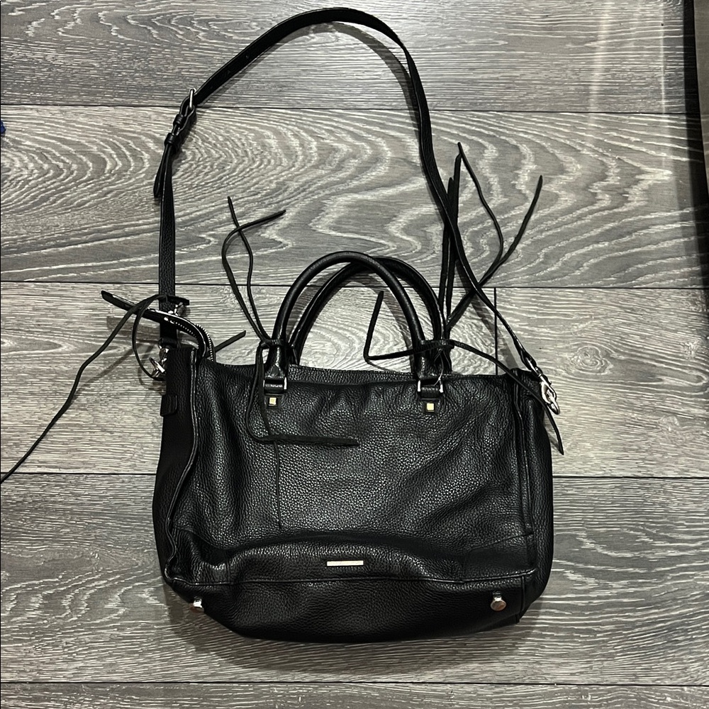 Rebecca Minkoff Black Leather Shoulder Bag